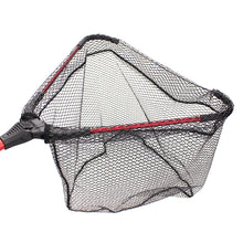 画像をギャラリービューアに読み込む, Aluminum Alloy Single Section Triangular Folding Dip Net Fly Fisherman Viscose Metal Thin