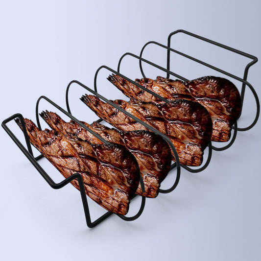 Portable Lamb Chop Grid Rack Courtyard Non-stick Grill