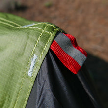 Cargar imagen en el visor de la galería, Silicon coated double tip single tip poleless tent rainproof