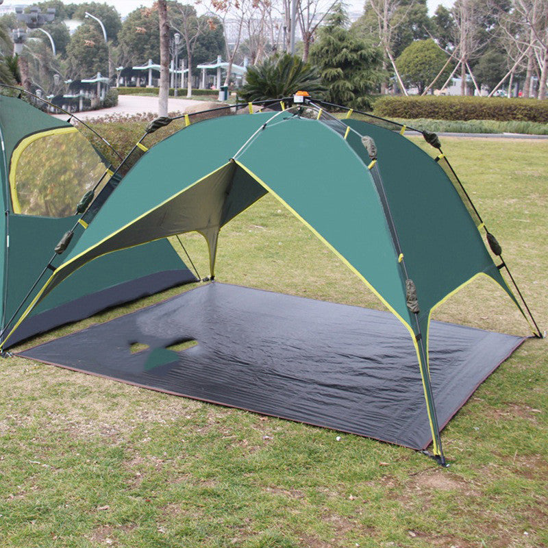 Thick Anti-wear PE Ground Cloth Outdoor Camping Tent Mat Canopy Beach Mat Picnic Mat Tent Bottom Cloth