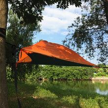 画像をギャラリービューアに読み込む, Off-ground tent hanging outdoor camping and hunting