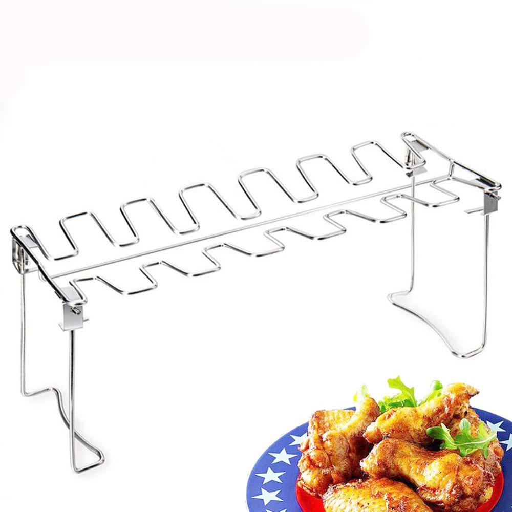 Galvanized Chicken Leg Rack Folding Grill