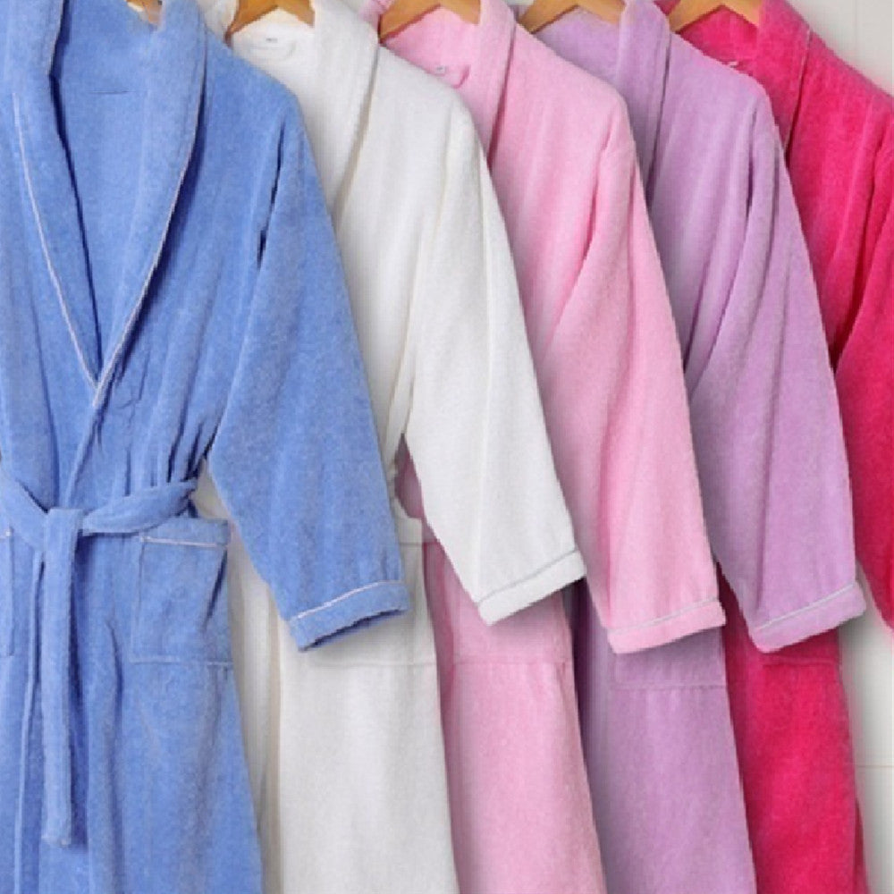 Men's And Women's Fashion Towel Material Thick Bathrobe