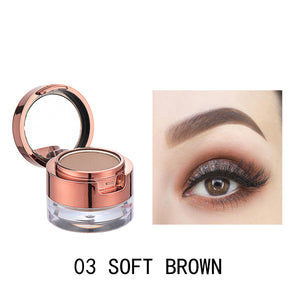 Waterproof And Long-lasting Double Layer Dye Eyebrow Powder Set