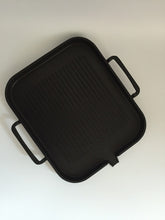 Laden Sie das Bild in den Galerie-Viewer, Square BBQ Plate Teppanyaki Smokeless Non-stick Barbecue Pan