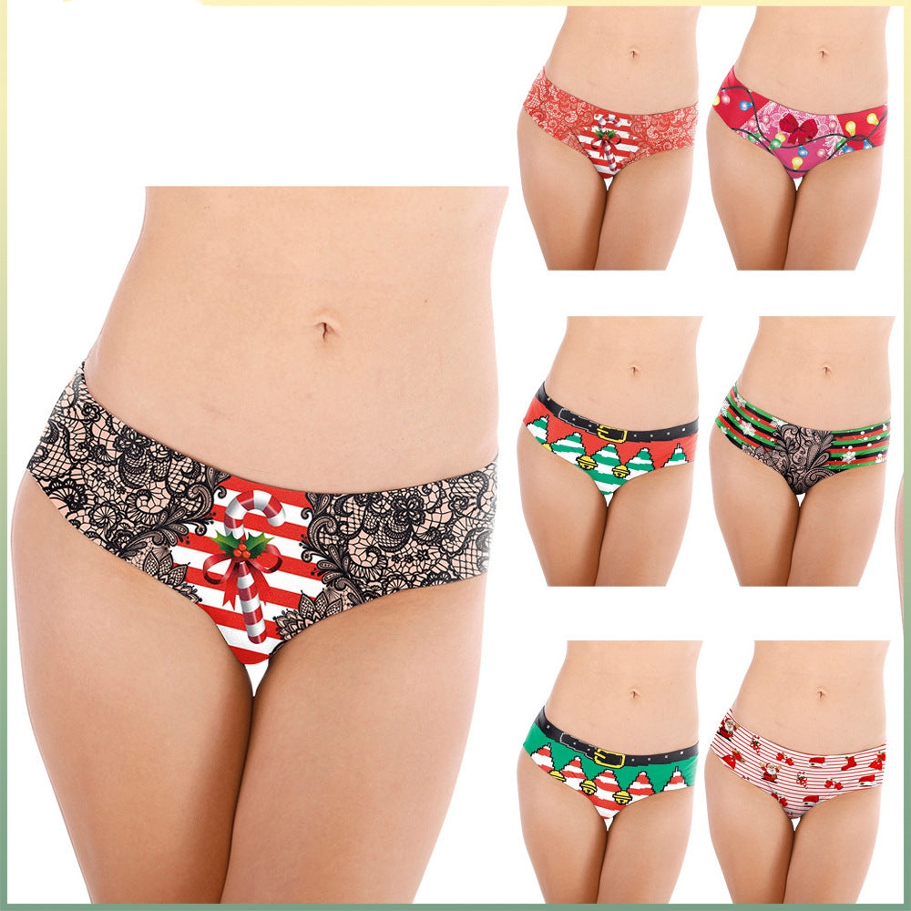 Women's Sexy Digital Printed Underwear