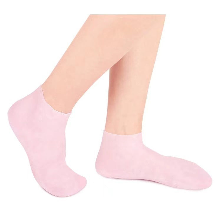 Gel Moisturizing Anti-cracking Booties Indoor Silicone Socks