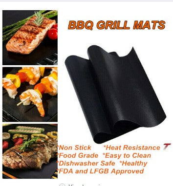 Reusable Non-stick Surface BBQ Grill Mat Baking Sheets