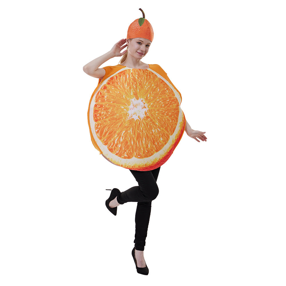 Halloween  Fruit Slice Orange Costume