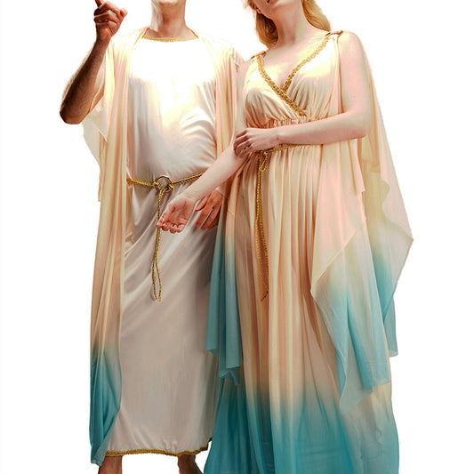 Adult Male And Female Couple Models Greek Mythology Character Role Play Costume Adult Ancient Roman Costume Distribution Batch