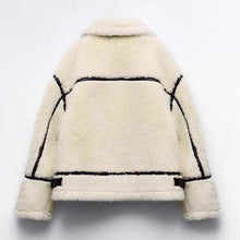 画像をギャラリービューアに読み込む, Fashion Casual Berber Fleece Coat