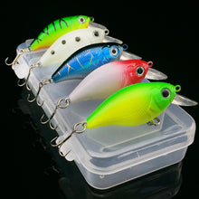 Laden Sie das Bild in den Galerie-Viewer, WALK FISH 5Pcs Lot Fishing Lure 5 Color Minnow Road Bait Small Fatty Fish Bait Fishing Gear Hard Bait Spinner Artificial Bait