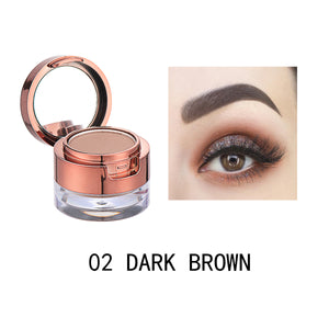 Waterproof And Long-lasting Double Layer Dye Eyebrow Powder Set