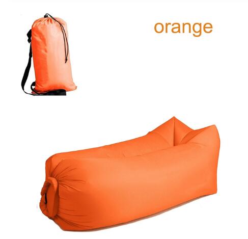 Outdoor Air Sofa Fast Inflatable Laybag Hangout Lounger Beach Air Bed Folding Sleeping Bag Lazy Sofa Lazy Air Sofa