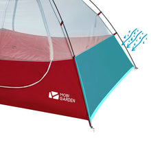 画像をギャラリービューアに読み込む, Mountaineering Camping Windproof And Rainproof Aluminum Alloy Three Season Double Deck Camping Tent