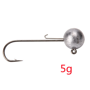 Long hook, lead head hook, special hook for fake bait