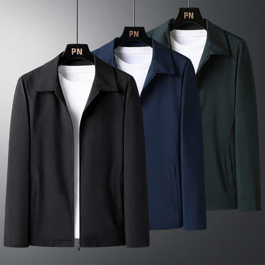 Men's Lapel Jacket Casual Coat