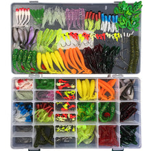 Charger l&#39;image dans la galerie, Weihe Lead Hook Bait Set 301 Pieces Of Bionic Bait, Fake Bait, Lure Bait, Soft Insect Bait