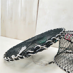 Reinforced Chemical Fiber Folding Crab Cage