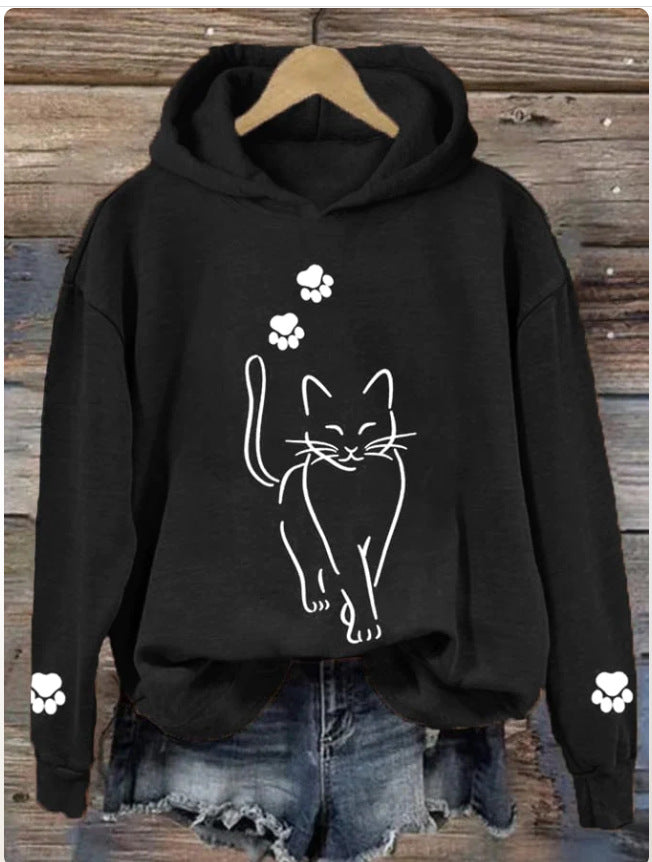 Women's Fashion Casual Loose Sweatshirt