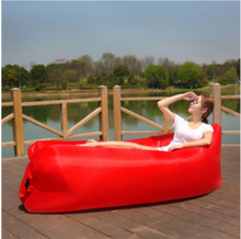 画像をギャラリービューアに読み込む, Outdoor Air Sofa Fast Inflatable Laybag Hangout Lounger Beach Air Bed Folding Sleeping Bag Lazy Sofa Lazy Air Sofa