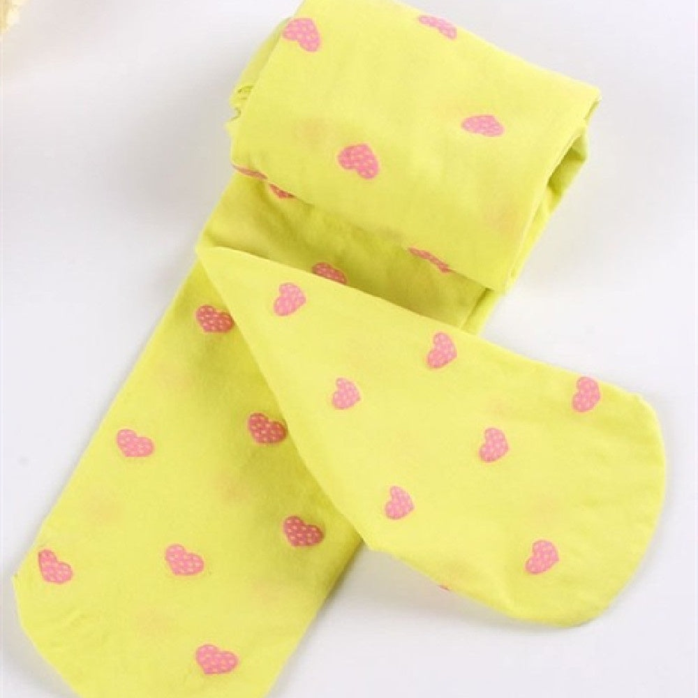 Children's Fashion Love Dot Pantyhose