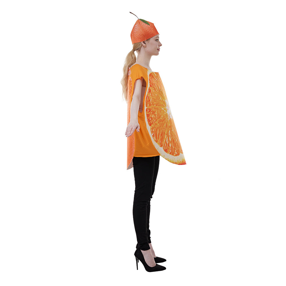 Halloween  Fruit Slice Orange Costume