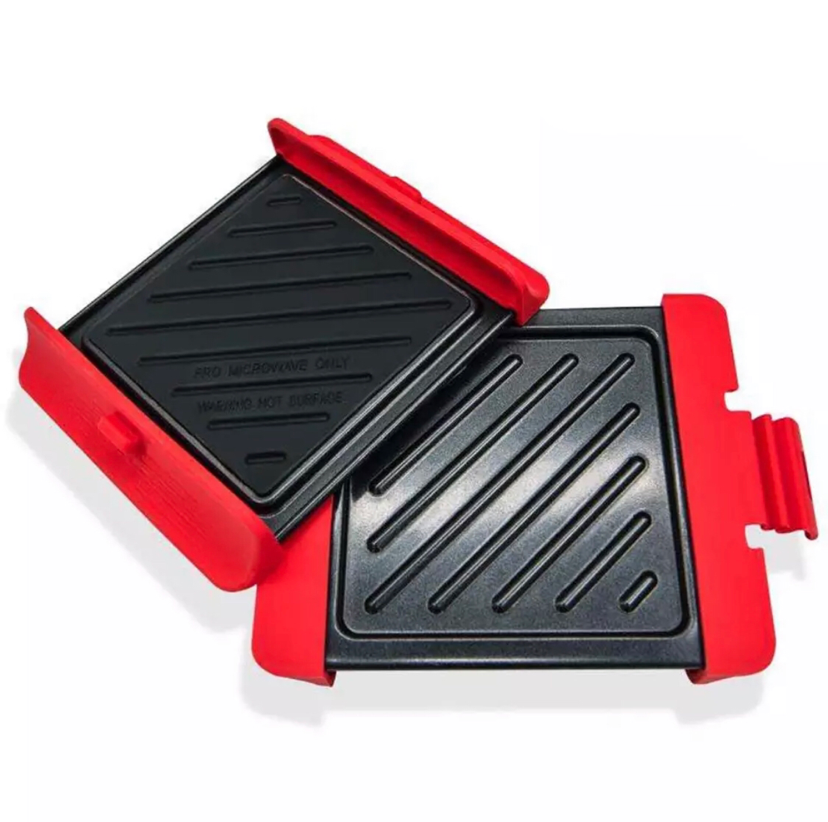 Non-stick grill multi-function tray