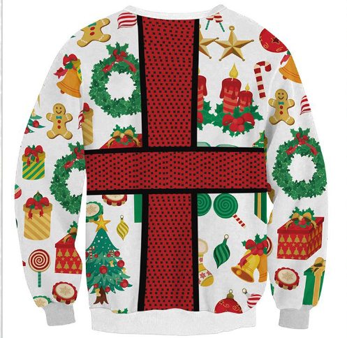 Spring Christmas Digital Printing Sweater