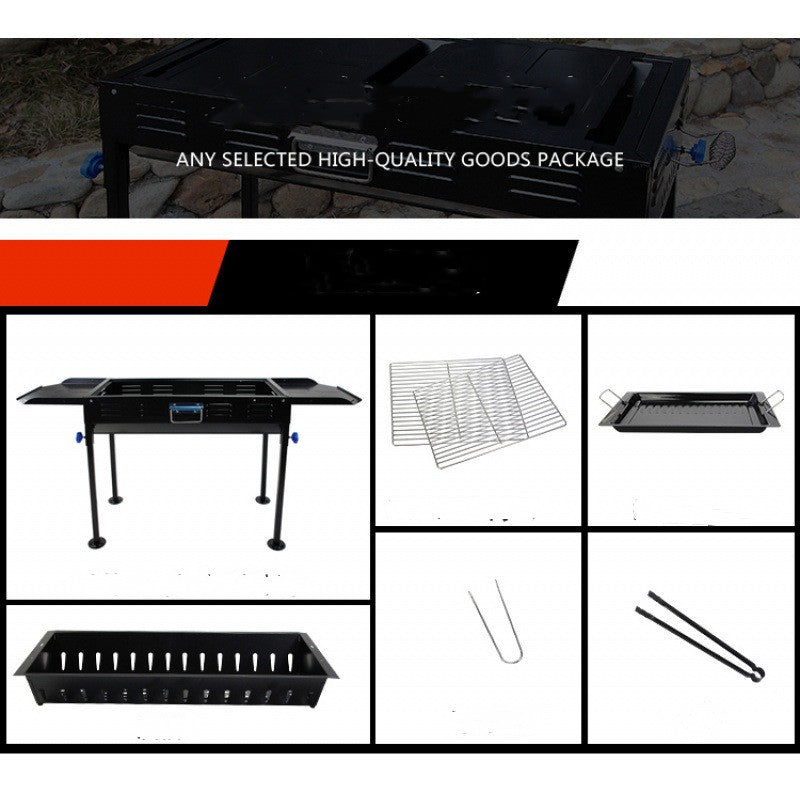 Outdoor Charcoal BBQ Tools Grill Utensils