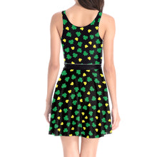 Laden Sie das Bild in den Galerie-Viewer, St. Patrick&#39;s Day Oversized Women&#39;s Printed A-line Dress