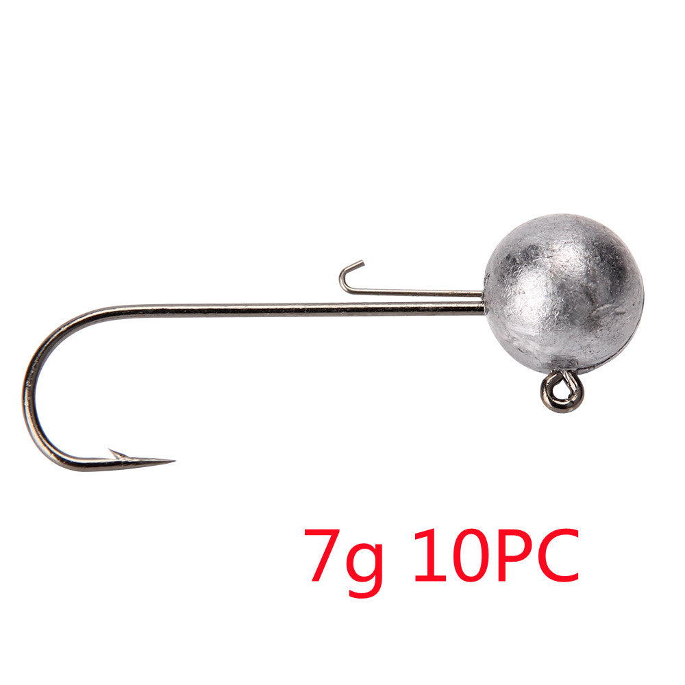 Long hook, lead head hook, special hook for fake bait