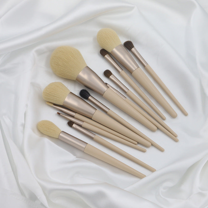 Set Of 12 Makeup Brushes