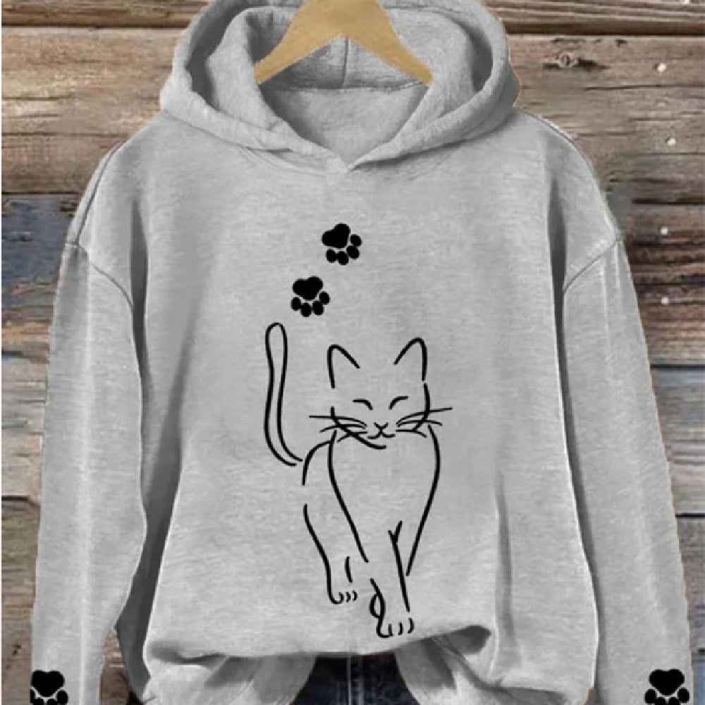 Women's Fashion Casual Loose Sweatshirt