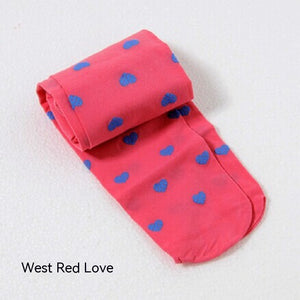 Children's Fashion Love Dot Pantyhose