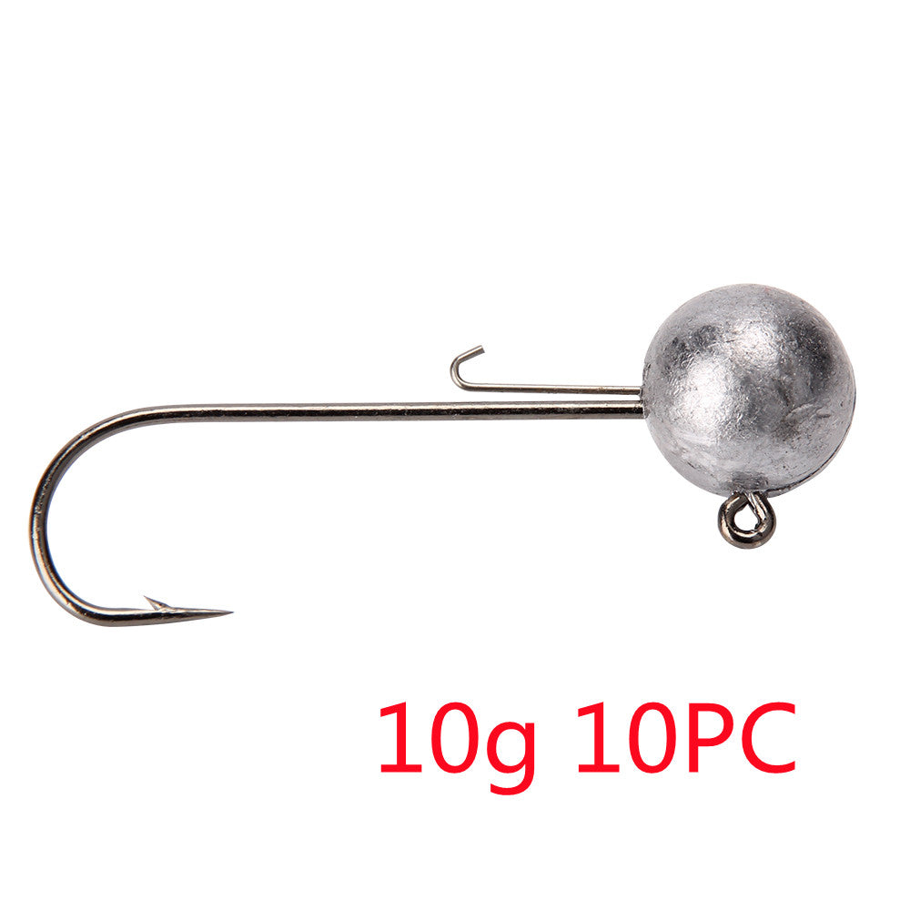 Long hook, lead head hook, special hook for fake bait