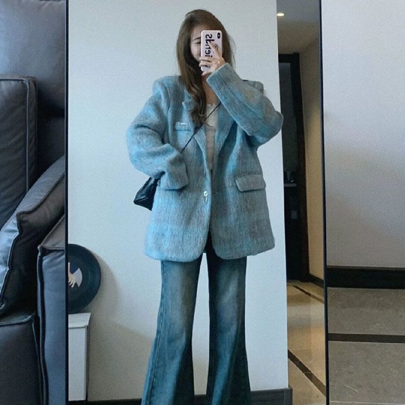 High-grade Elegant Woolen Overcoat Coat For Women