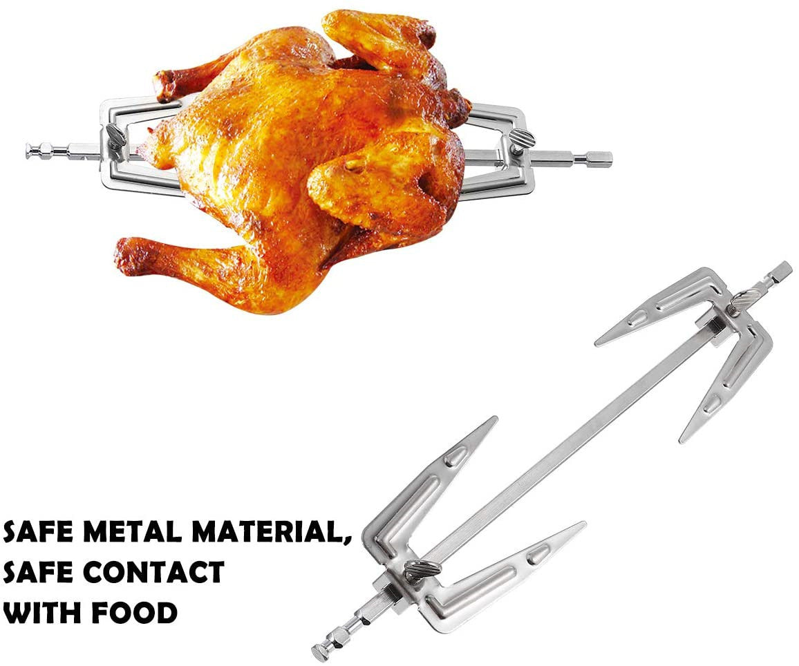 Oven Accessories Grilled Chicken Rack Rotating Cage Grill