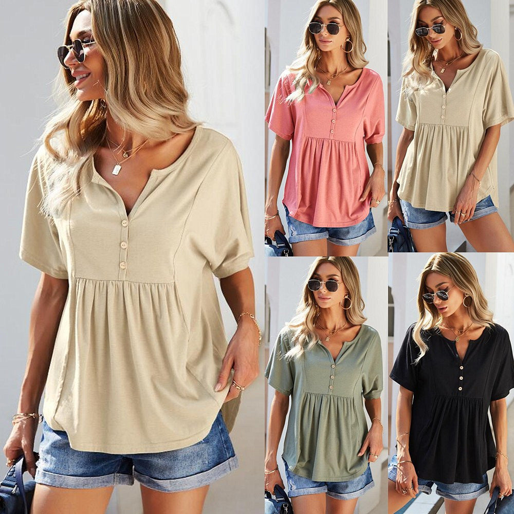 Fashion Leisure Vacation Long Shirt