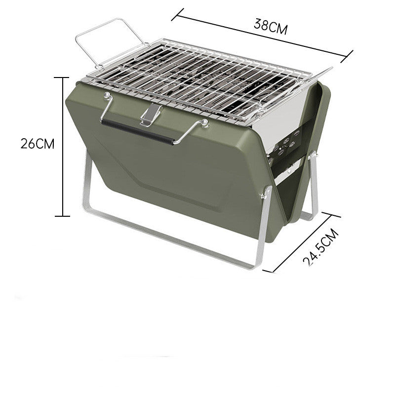 Household Outdoor Portable Folding Grill Stove