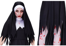 Carica l&#39;immagine nel visualizzatore di Gallery, Halloween Women&#39;s Blood-stained Dress Suit