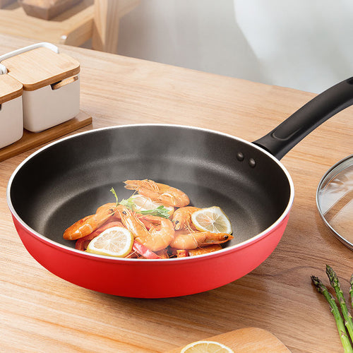 Household Simple Fashion Flat Non-Stick Frying Pan