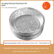 Laden Sie das Bild in den Galerie-Viewer, Non-stick Aluminum Foil Liners Air Fryer Disposable Paper Liner Oil-proof Steaming Basket Kitchen Tool BBQ Drip Pan Tray