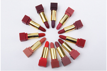 画像をギャラリービューアに読み込む, New set of 12-color square tube lipstick matte lipstick