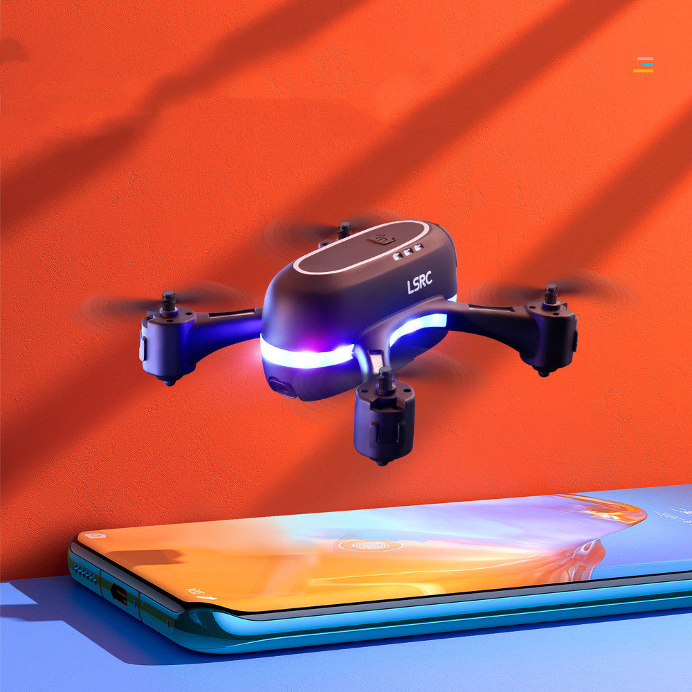 Mini Aerial Photography Gradient LED Remote Control Drone