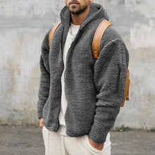 画像をギャラリービューアに読み込む, Men&#39;s Double-sided Fleece Warm Jacket