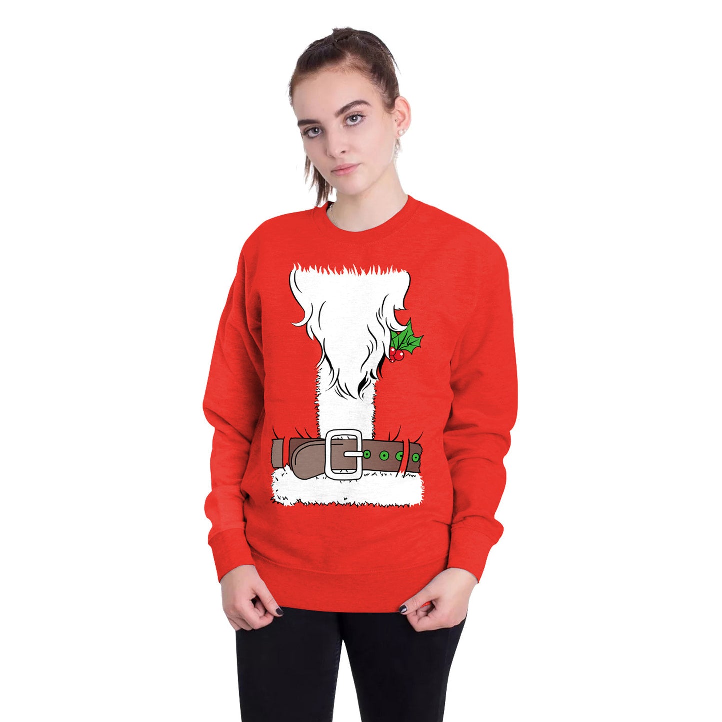 Women's Christmas 3D Digital Printed Pullover Sweatshirt