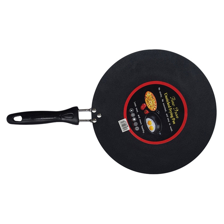 Kitchen Non-Stick Pancake Pan Crepe Maker Flat Pan