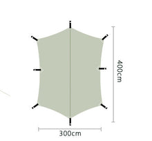 画像をギャラリービューアに読み込む, MU Gaodi Outdoor Rainproof Awning Tent Light Luxury Camping Equipment UV-proof Oxford Cloth Canopy