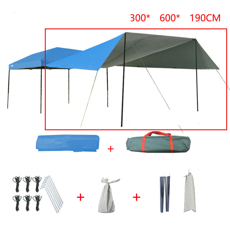 Living Room Tent Extension Cloth Canopy Moisture-proof Mat Multi-purpose